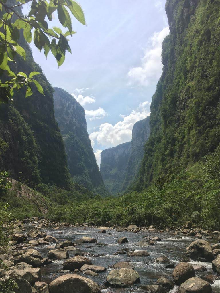 Paisagem final do Cânion Itaimbezinho ao término da trilha